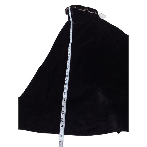 NEW Y2K SCOTT MCCLINTOCK Dress Crushed Velvet READ Small Formal Prom Vintage 00s - Picture 6 of 16